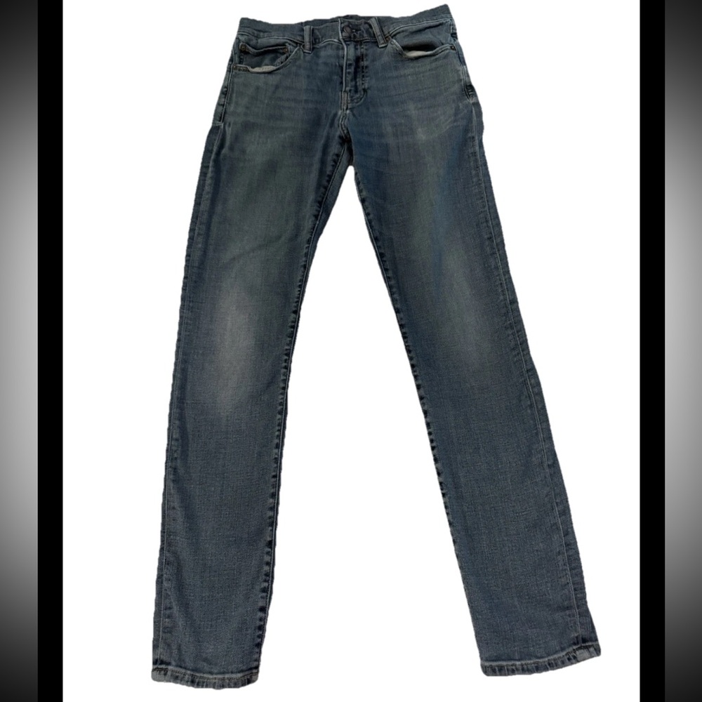 Lucky Brand Blue Skinny Jeans with Lived-In Look